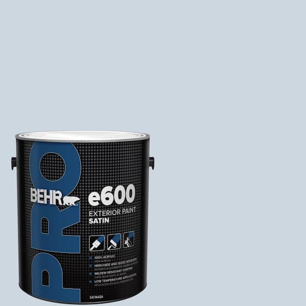 1 gal. #MQ3-60 Blue Gossamer Satin Exterior Paint
