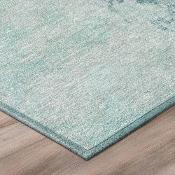 Chantille Machine Washable Indoor/Outdoor Abstract ACN3112 Linen 10 ft. x 14 ft. Area Rug