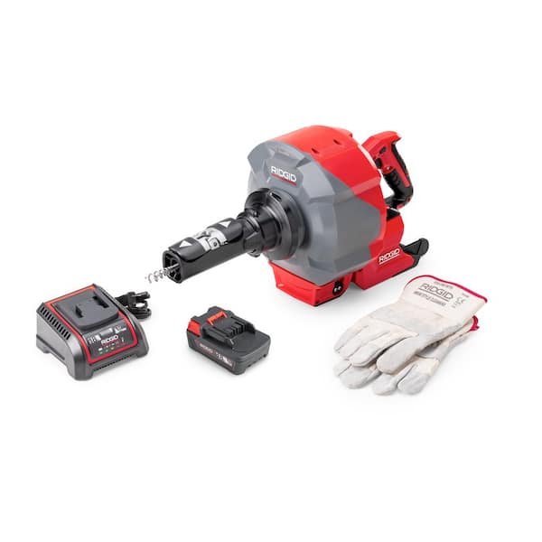 K-46 Cordless SinkSnake with 5/16 in. x 25 ft. IC Cable, 18V 2. 5Ah Battery & Charger