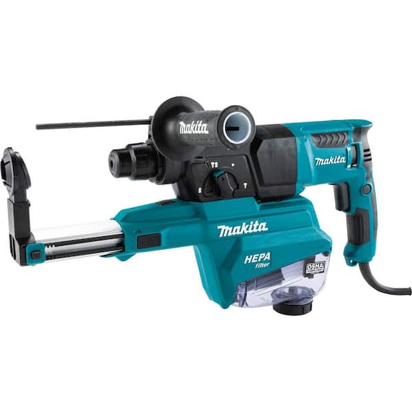 Makita 1 in. SDS-PLUS AVT Rotary Hammer, w/HEPA Dust Extractor, 3