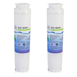 Replacement Water Filter for Bosch 644845,740570, BORPLFTR10,9000194412 (2-Pack)