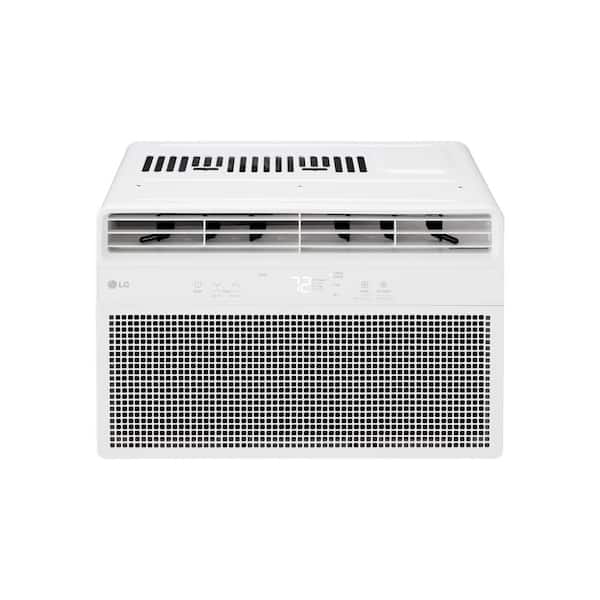 LG 6,000 BTU 115-Volt Window Air Conditioner Cools 250 sq. ft with Remote in White