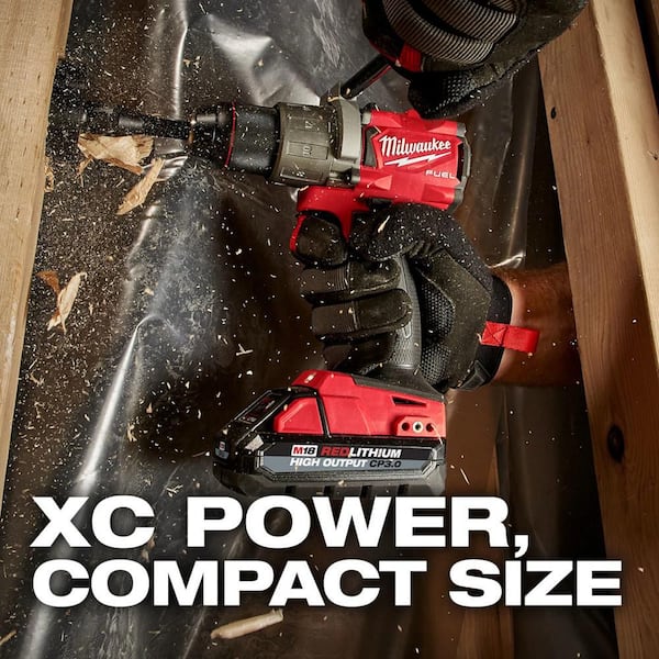 Milwaukee - M18 18V Lithium-Ion HIGH OUTPUT CP 3.0Ah Battery Pack (2-Pack)