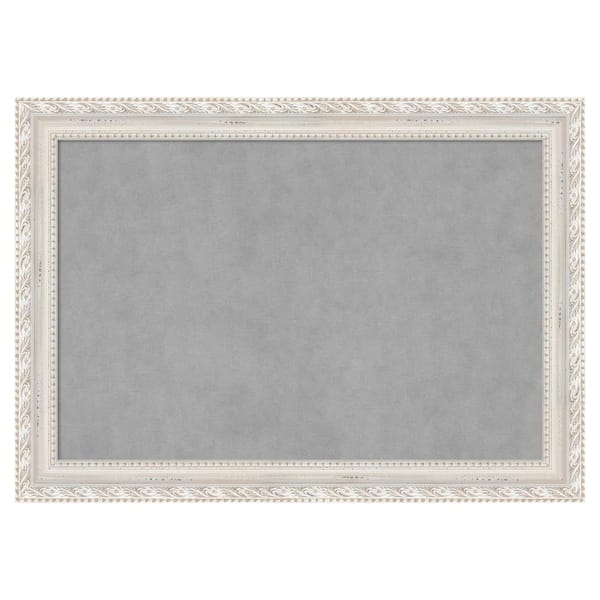 Amanti Art Opera Off White 42 in. x 30 in Magnetic Board, Memo Board