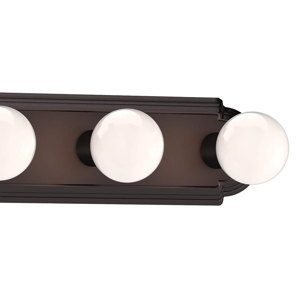 Antique Bronze 36" Dimmable 6-Light Bath Bar