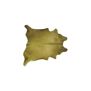 Josephine Lime 5 ft. x 7 ft. Specialty Cowhide Area Rug