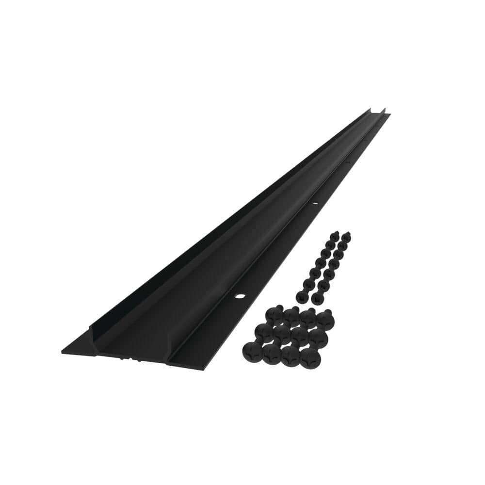 VersaRail Classic 6 ft. Matte Black Aluminum Rail Deck Board Adapter price history on PriceWatchPro