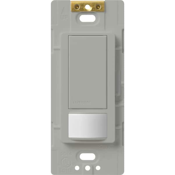 Lutron Maestro Motion Sensor Switch, 5-Amp, Single-Pole or Multi-Location, Gray