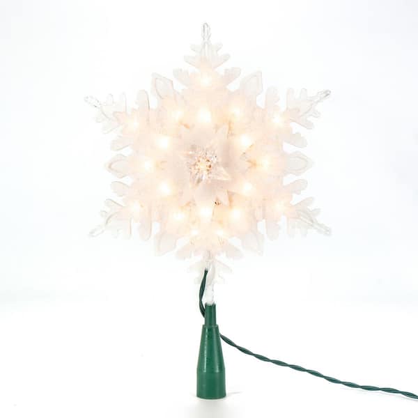 Urban Products Straw Snowflake Tree Topper Natural & Re