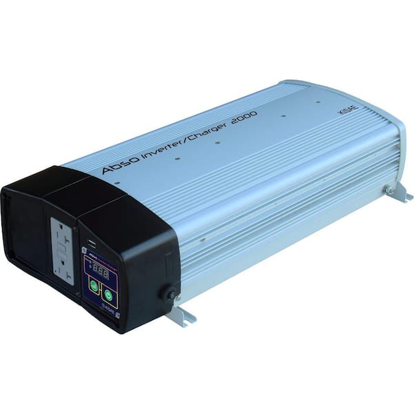 KISAE Abso 2,000-Watt Sine Wave Inverter with 55-Amp Battery Charger