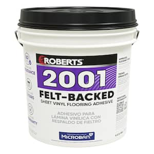 16 qt. (4 Gal.) 24 Hour Dry Time Felt-Backed Sheet Vinyl Flooring Adhesive