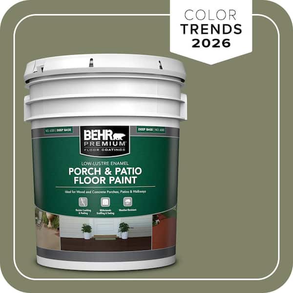 5 gal. #S380-6 Ecological Low-Lustre Enamel Interior/Exterior Porch and Patio Floor Paint