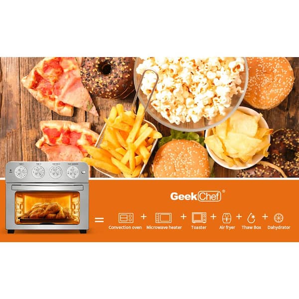 Dropship Geek Chef 16-in-1 Air Fryer Toaster Oven Combo, 24