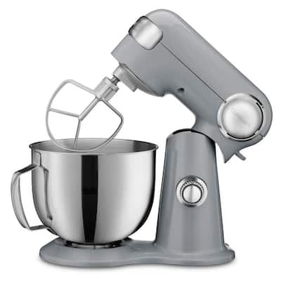 Cuisinart Stand Mixer Meat Grinder Attachment Stainless Steel for 5.5 qt. Stand  Mixer White MG-50 - The Home Depot