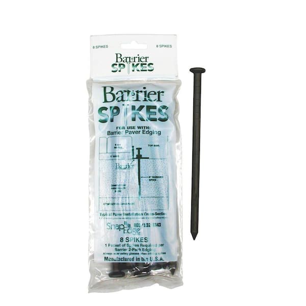 Barrier 8 in. Composite Paver Edging Spikes (8-Pack)