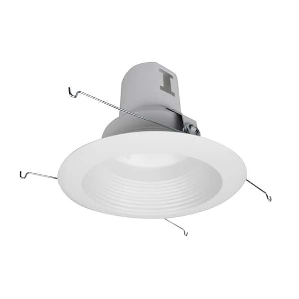 5 in. White Recessed Baffle Trim