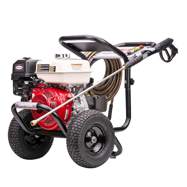 4000 PSI 3.5 GPM Gas Pressure Washer, Honda GX270 Engine, AAA Triplex Pump Heavy-Duty Cold Water Commercial Power Washer