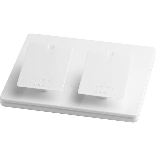 LUTRON LPED2WH Tabletop Pedestal for two Pico Remotes White 