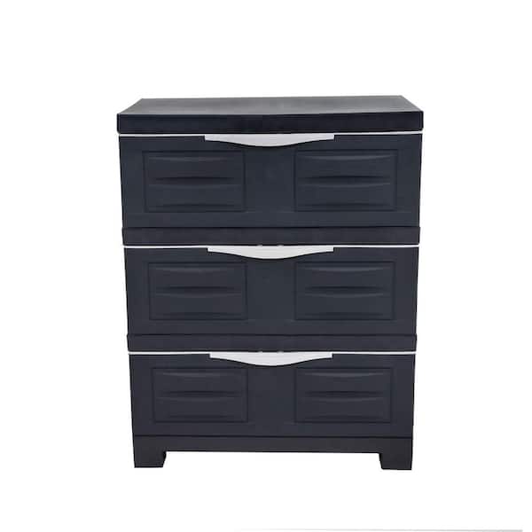 Sunnydaze Heavy-Duty Plastic 23.25 in. W x 29.5 in. H x 14 in. D 3