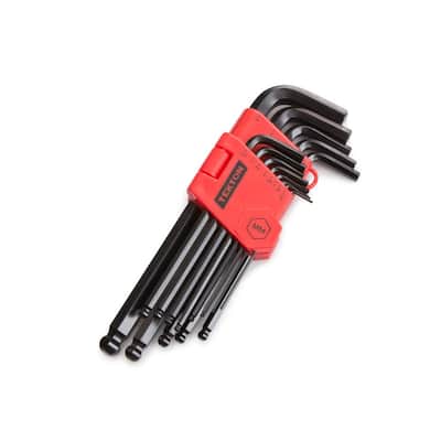 1.27-10 mm Long Arm Ball End Hex Key Wrench Set (13-Piece)