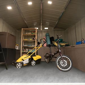 10 ft. W x 12 ft. D Size Upgrade Metal Storage Shed 119 sq. ft.