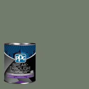 1 qt. PPG1128-6 Thyme Green Satin Door, Trim & Cabinet Paint