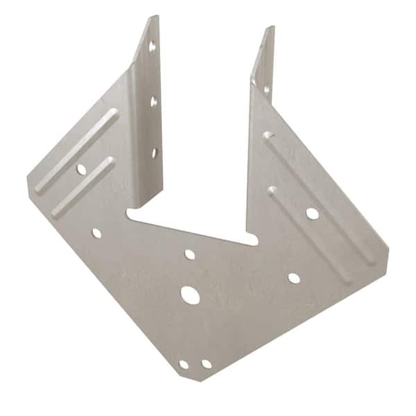 1-9/16 in. x 5-1/4 in. 18-Gauge Galvanized G185 Hurricane Tie (1-Pack)