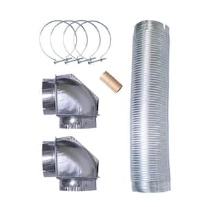 EASTMAN Lint Wizard Small Duct Dryer Vent Cleaning Kit 60766 - The Home  Depot