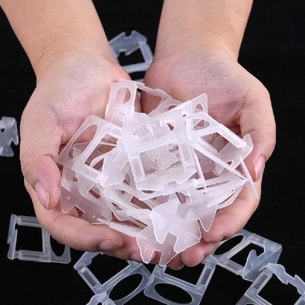 Wellco White 1.4 in. W ABS Plastic Tile Leveling Systems 1/16 in