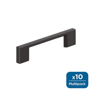 Cityscape 3-3/4 in. (96mm) Modern Oil-Rubbed Bronze Bar Cabinet Pull (10-Pack)