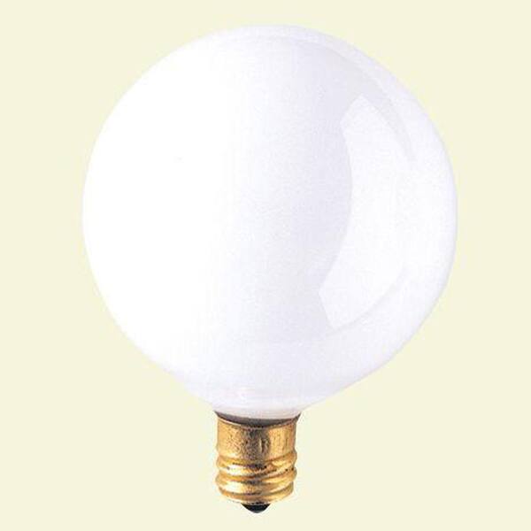 Bulbrite 40-Watt Incandescent G16.5 Light Bulb (25-Pack)