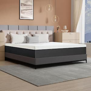 10 in. Queen Size Memory Foam Mattress, bed in a Box for Fresh Sleep and Medium Firm Mattress with Motion Isolation