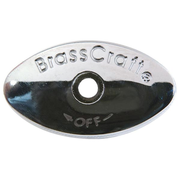 BrassCraft Oval Valve Handle Replacement in Chrome