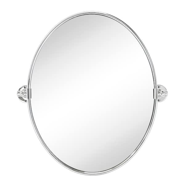 Delta Portwood cheapest 23 in. x 23 in. Single Tilt Mirror in Polished Chrome