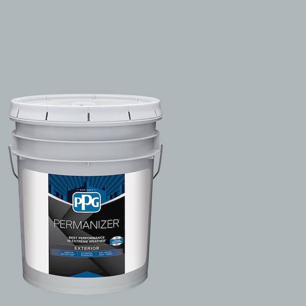 5 gal. PPG1038-4 Smoke Screen Satin Exterior Paint