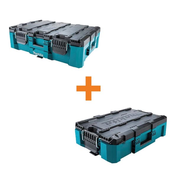 MAKTRAK Large Tool Box with MAKTRAK Medium Tool Box