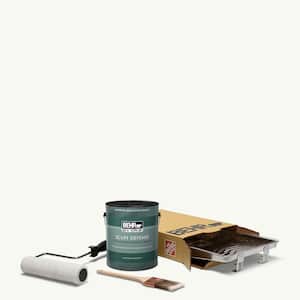 1 gal. PPU18-6 Ultra Pure White Extra Durable Semi-Gloss Enamel Int. Paint & 5-Piece Wooster Set All-in-One Project Kit