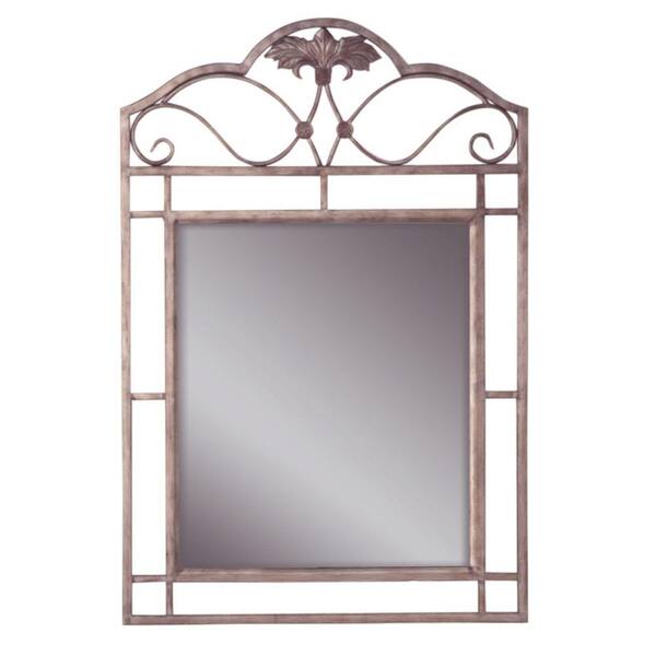 Hillsdale Furniture Bordeaux 42.25 in. x 28 in. Metal Framed Mirror
