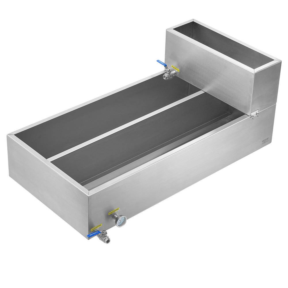 Stainless Steel Worktable, 30 x 36 x 30 in. Kitchen Prep Table, Kitchen Utility Table, Heavy Duty, Sliver