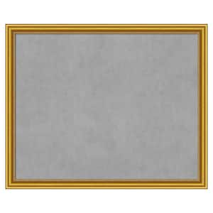 Townhouse Gold 44 in. x 36 in Framed Magnetic Board