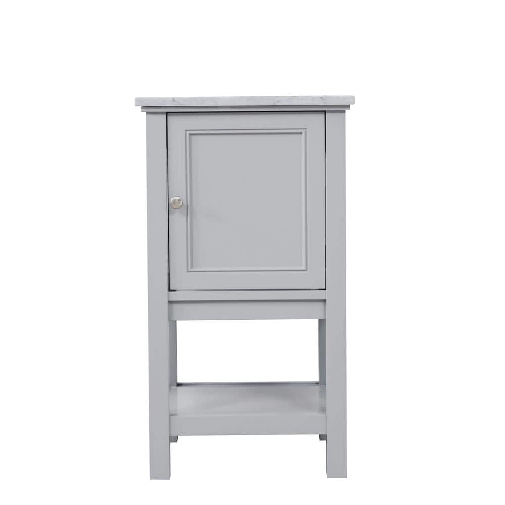 Timeless Home Gina 19 in. W x 18.38 in. D x 33.75 in. H Single Bathroom Van
