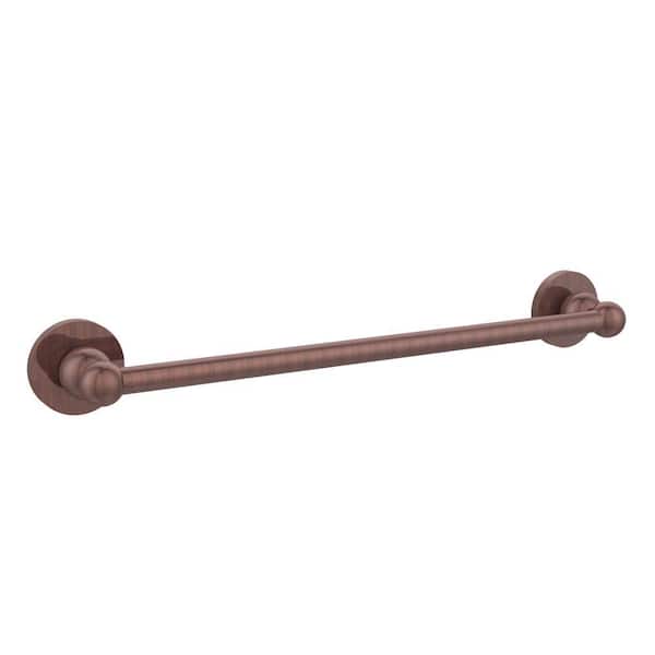 Allied Brass Bolero Collection 36 in. Towel Bar in Antique Copper