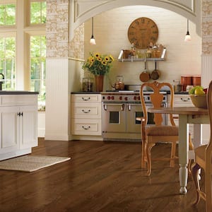 American Originals Deep Russet White Oak 3/4 in. T x 3-1/4 in. W x Varying L Solid Hardwood Flooring (22 sqft /case)