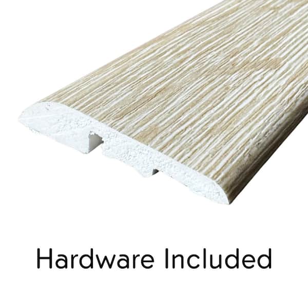 Deco Products Hydrostop Sardinia Islands 0.2 in. T x 1.8 in. W x 94 in. L Waterproof PVC REDUCER Molding