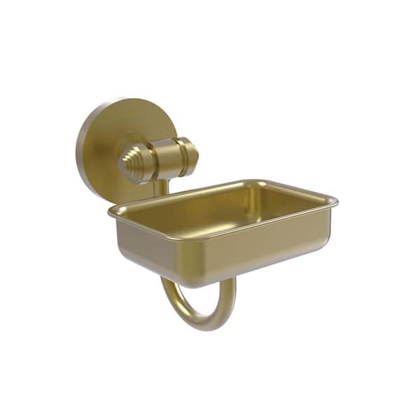Allied Brass South Beach Wall Mounted Soap Dish in Satin Brass