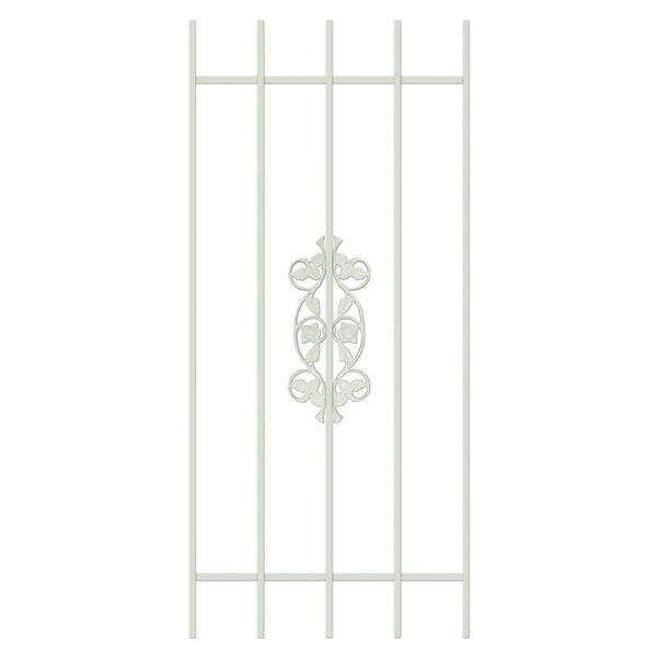 Unique Home Designs Rambling Rose 24 in. x 54 in. Almond 5-Bar Window Guard-DISCONTINUED