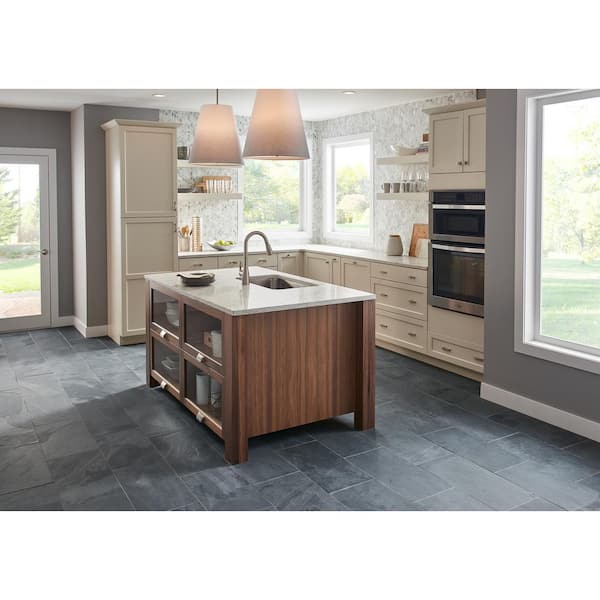 Gauged Slate Floor And Wall Tile, Kitchen Floor Tiles Home Depot Canada