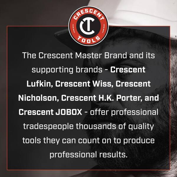 Crescent - Socket Set: Deep, 26 Pc, 1/4" Drive, 5/32 To 5/32 - View #8