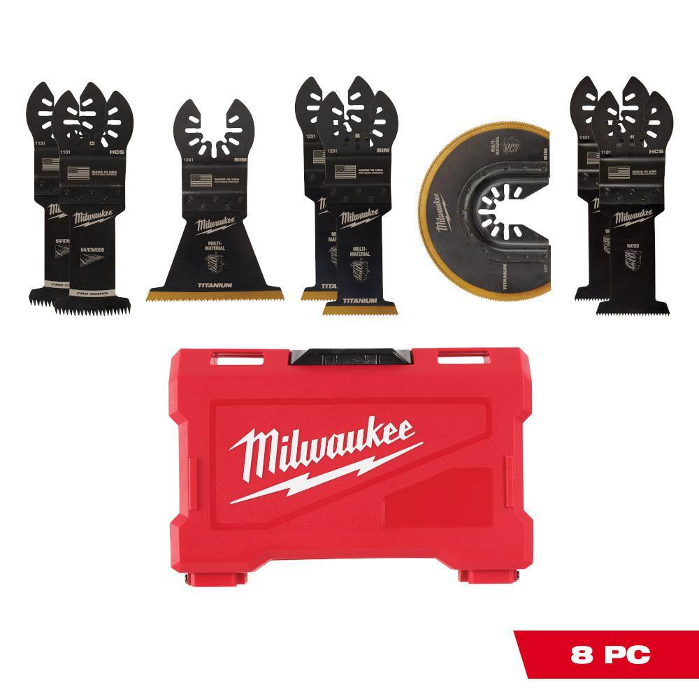 thumbnail image 2 of Milwaukee 49-10-9112 6-Piece Oscillating Multi-Tool Blade Kit – Universal Fit 2 of 6
