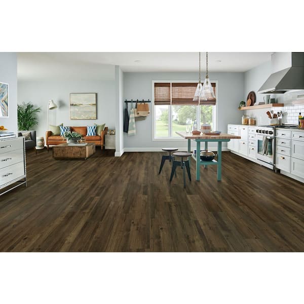 ProMark Mudslide 12 MIL x 6 in. W x 36 in. L Waterproof Glue Down Vinyl Plank Flooring 24ct (35.95 sq. ft. / case)